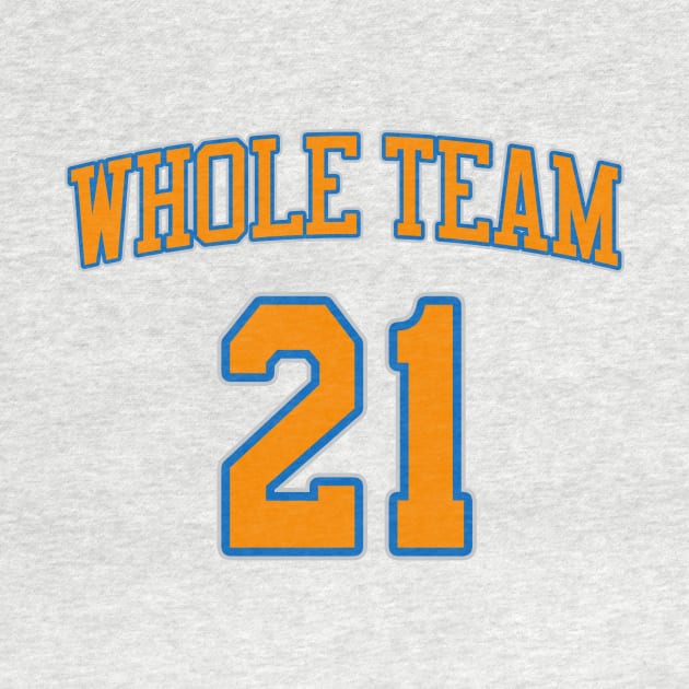 WHOLETEAM Shirsey by The Knicks Wall